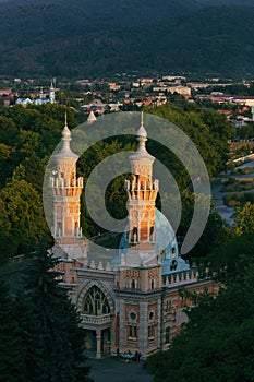 Mukhtarov Mosque, Vlaki Caucasus, Russia photo